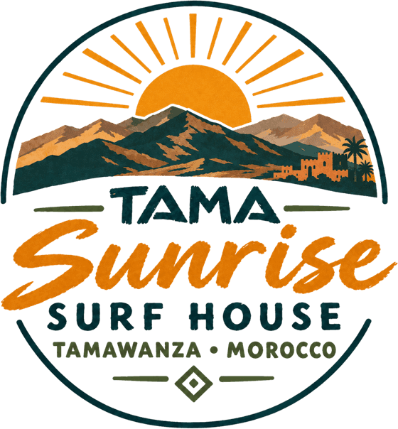 Tama Sunrise Surf House — Tamawanza, Maroc